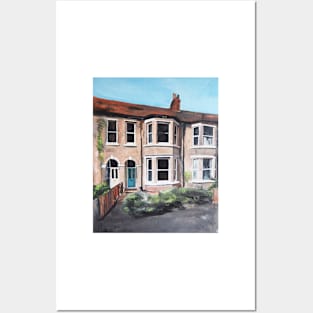 Victorian Terraced Houses, London Posters and Art